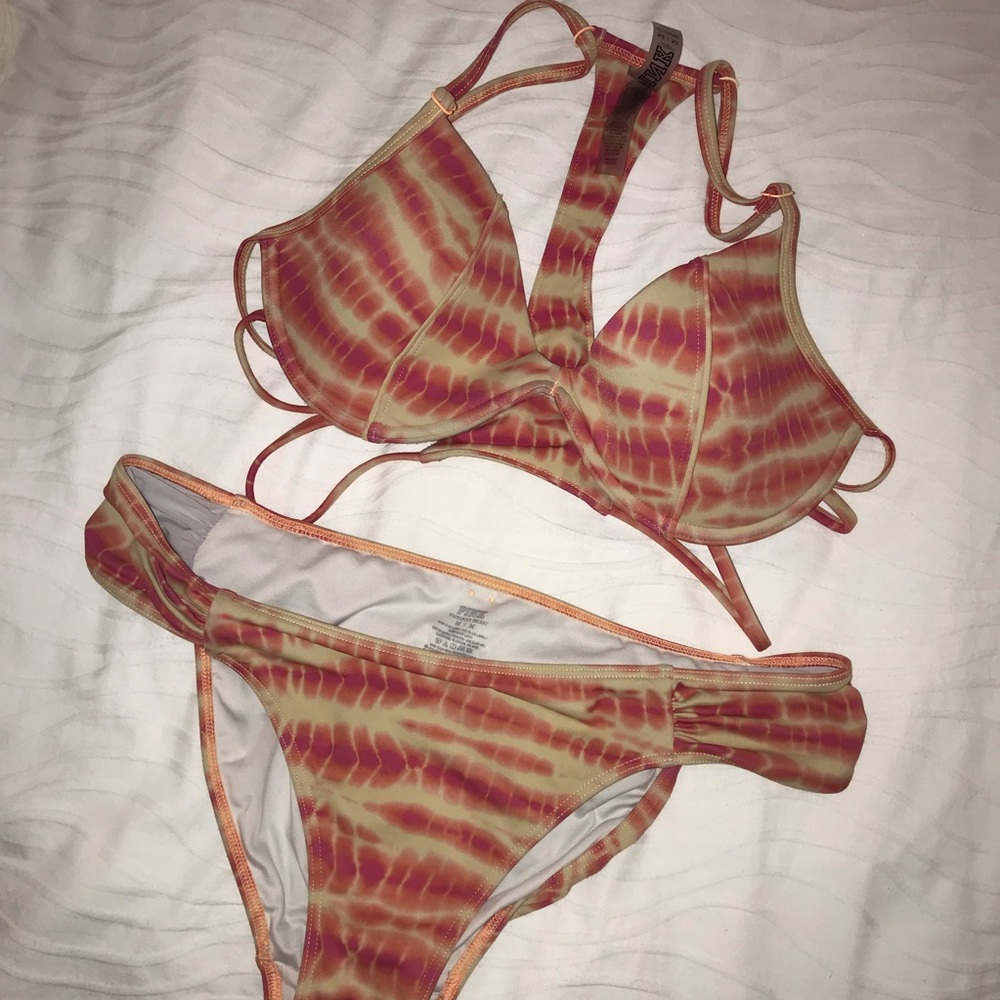 Tie Dye Victoria Secret Bikini Set